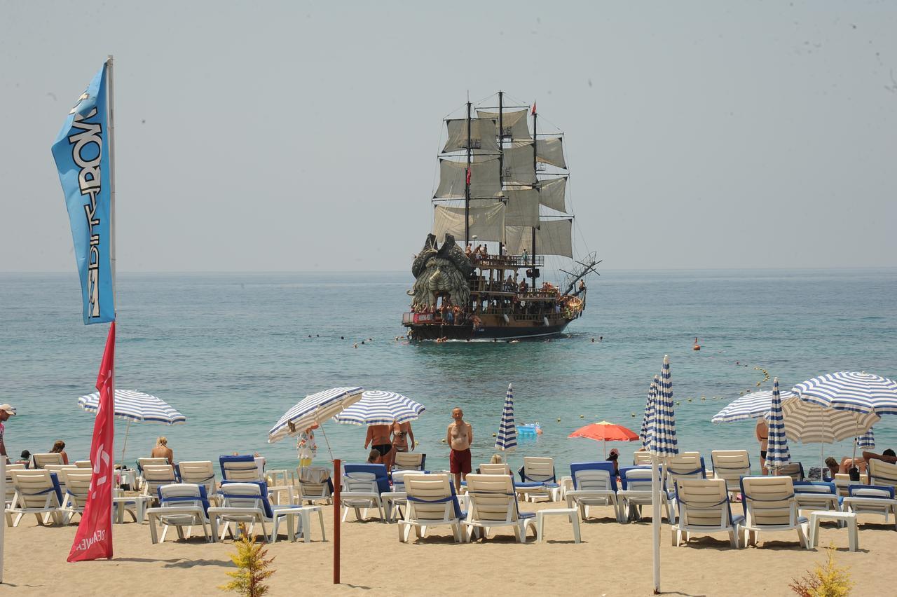 Akman Beach Apart Otel Alanya Zewnętrze zdjęcie