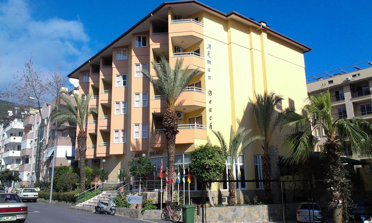 Akman Beach Apart Otel Alanya Zewnętrze zdjęcie