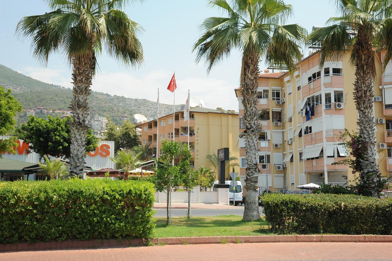 Akman Beach Apart Otel Alanya Zewnętrze zdjęcie